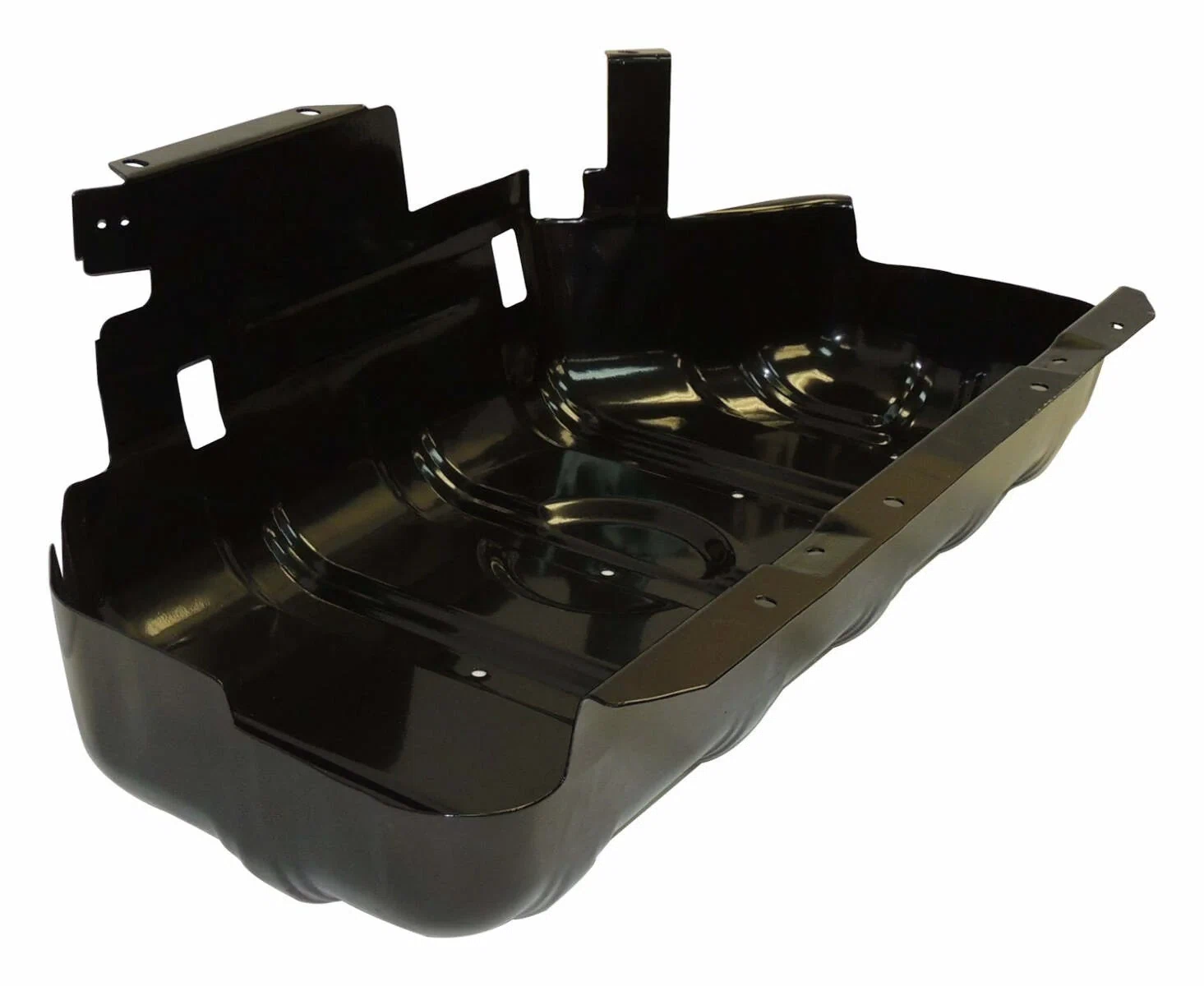 Crown Automotive - Steel Black Fuel Tank Skid Plate - 52100219AB